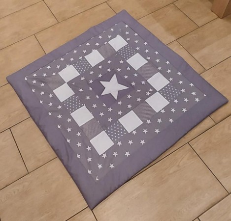 Decke Patchwork Krabeldecke