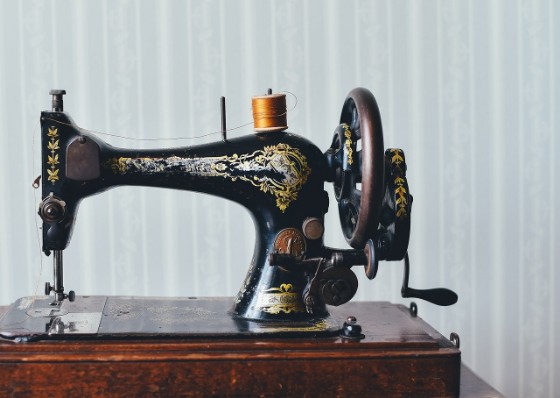 Alte Nähmaschine